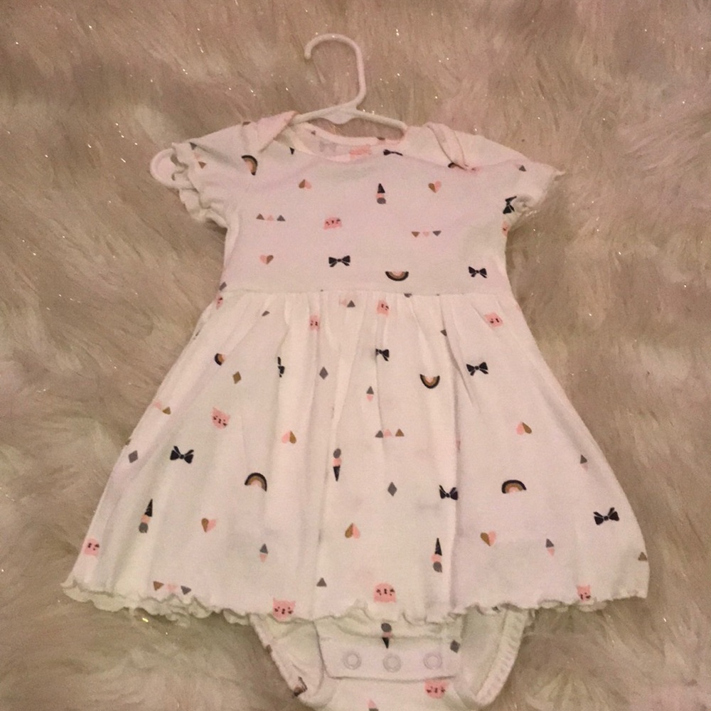 Carters babygirl cute print dress